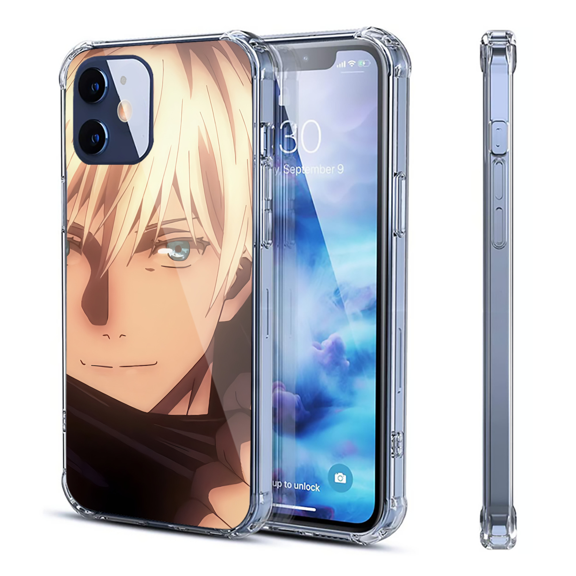 （画像用） SPY×FAMILY间谍家家酒 【iPhone 12シリーズ対応】透明スマホケース（クリアソフトケース）